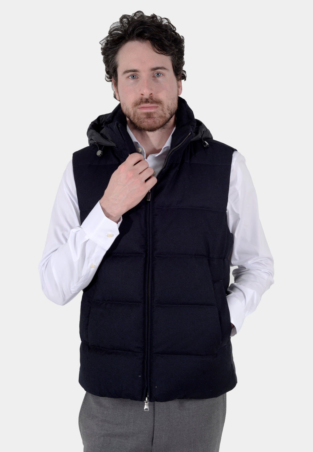 Chaleco Azul Marino Hombre B.M.