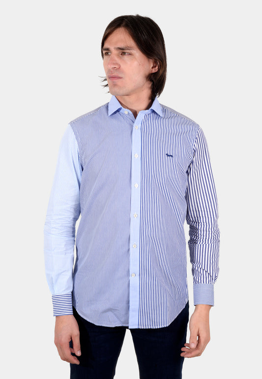 CAMISA HARMONT AZUL RYS ALGOD (CRK008012538I-805)