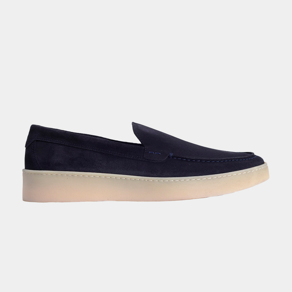 ZAPATO BOGGI AZUL OSC GAMUZA T-42 IM868 (23A063103)