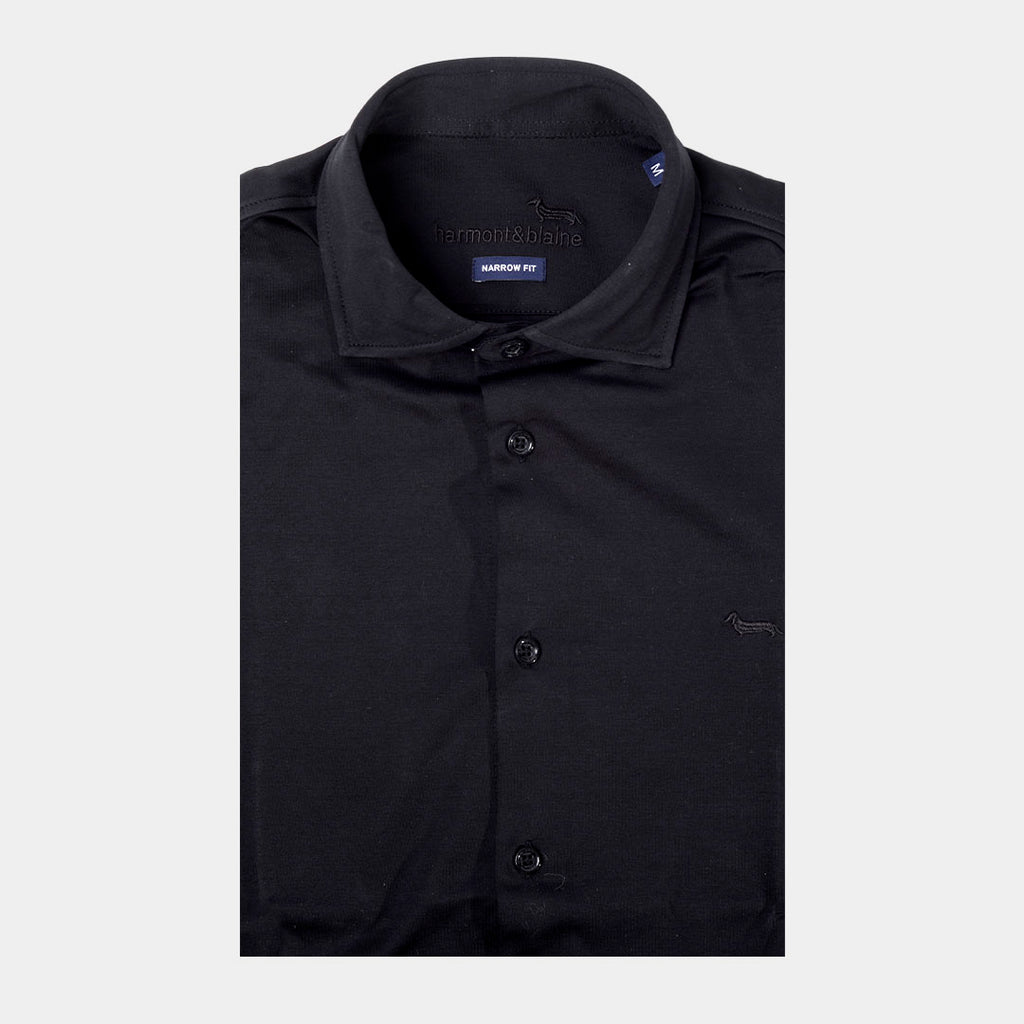 CAMISA HARMONT NEGRO ALGOD (CJK903021267I-999)