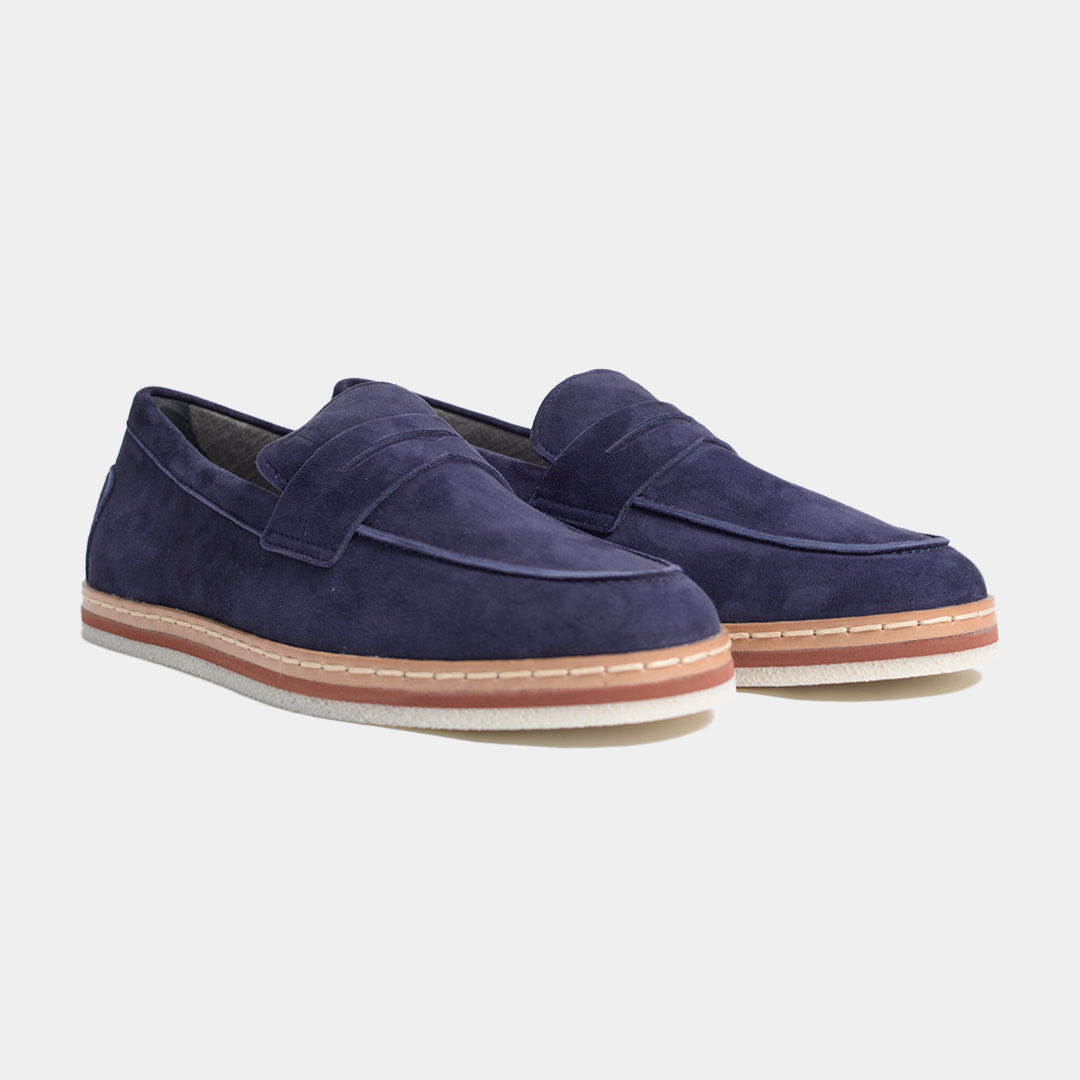 ZAPATO TOD'S CABALLERO AZUL GAMUZA (XXM62K00010OA6U801)