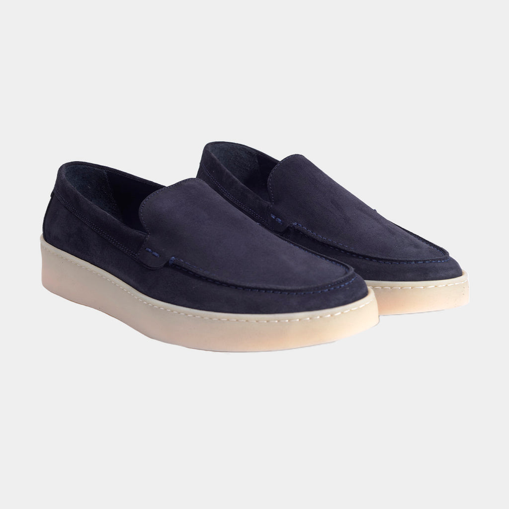 ZAPATO BOGGI AZUL OSC GAMUZA T-42 IM868 (23A063103)