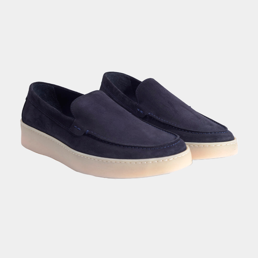 ZAPATO BOGGI AZUL OSC GAMUZA T-42 IM868 (23A063103)