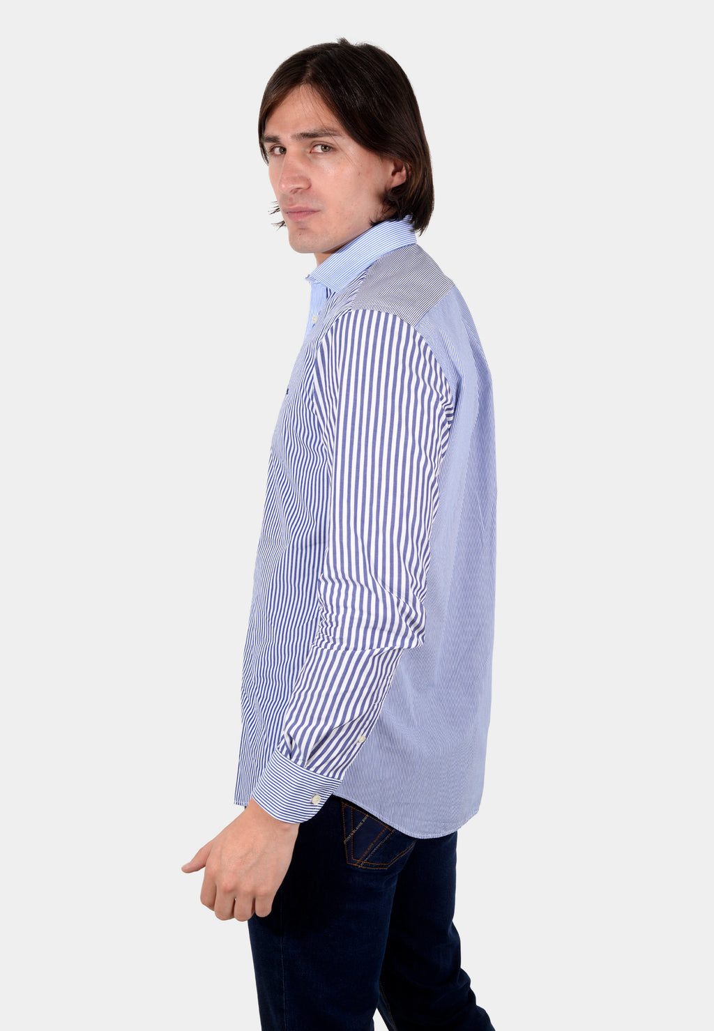 CAMISA HARMONT AZUL RYS ALGOD (CRK008012538I-805)