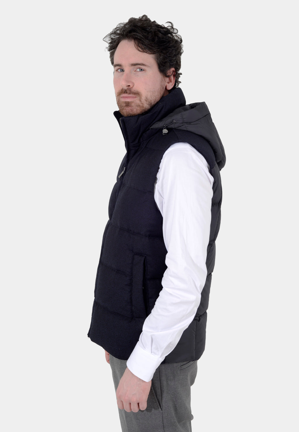 Chaleco Azul Marino Hombre B.M.