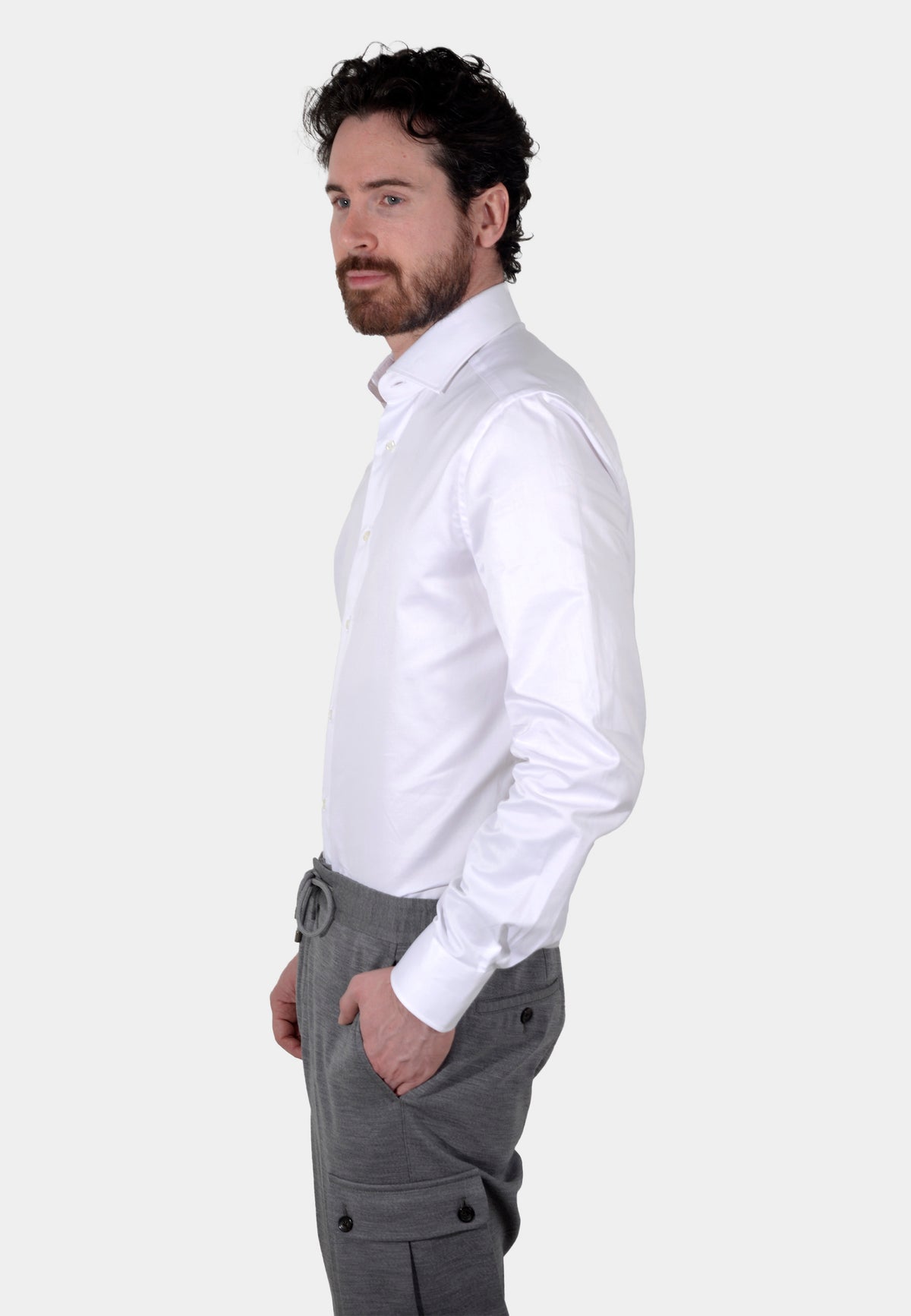 Camisa Basic Blanca Corneliani