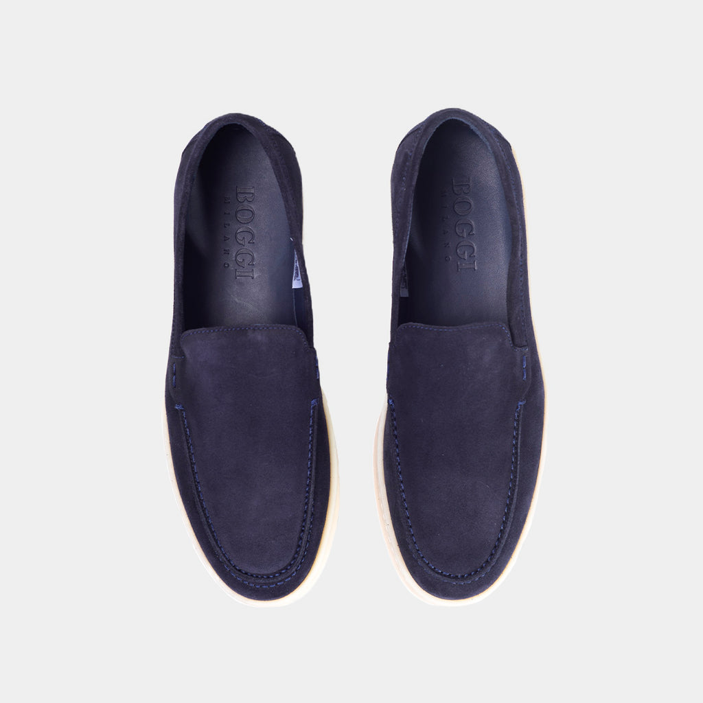 ZAPATO BOGGI AZUL OSC GAMUZA T-42 IM868 (23A063103)