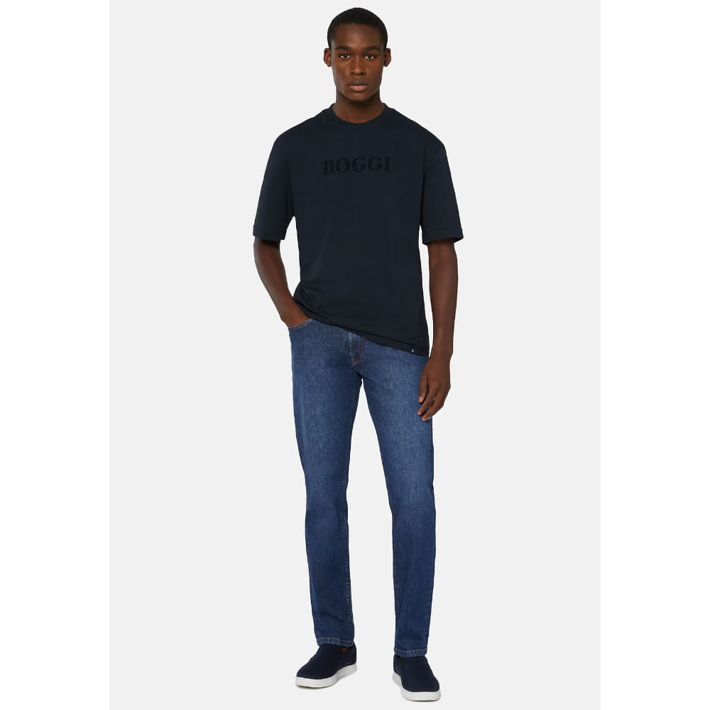 JEANS BOGGI AZUL ALG + ELAS (24P035001)