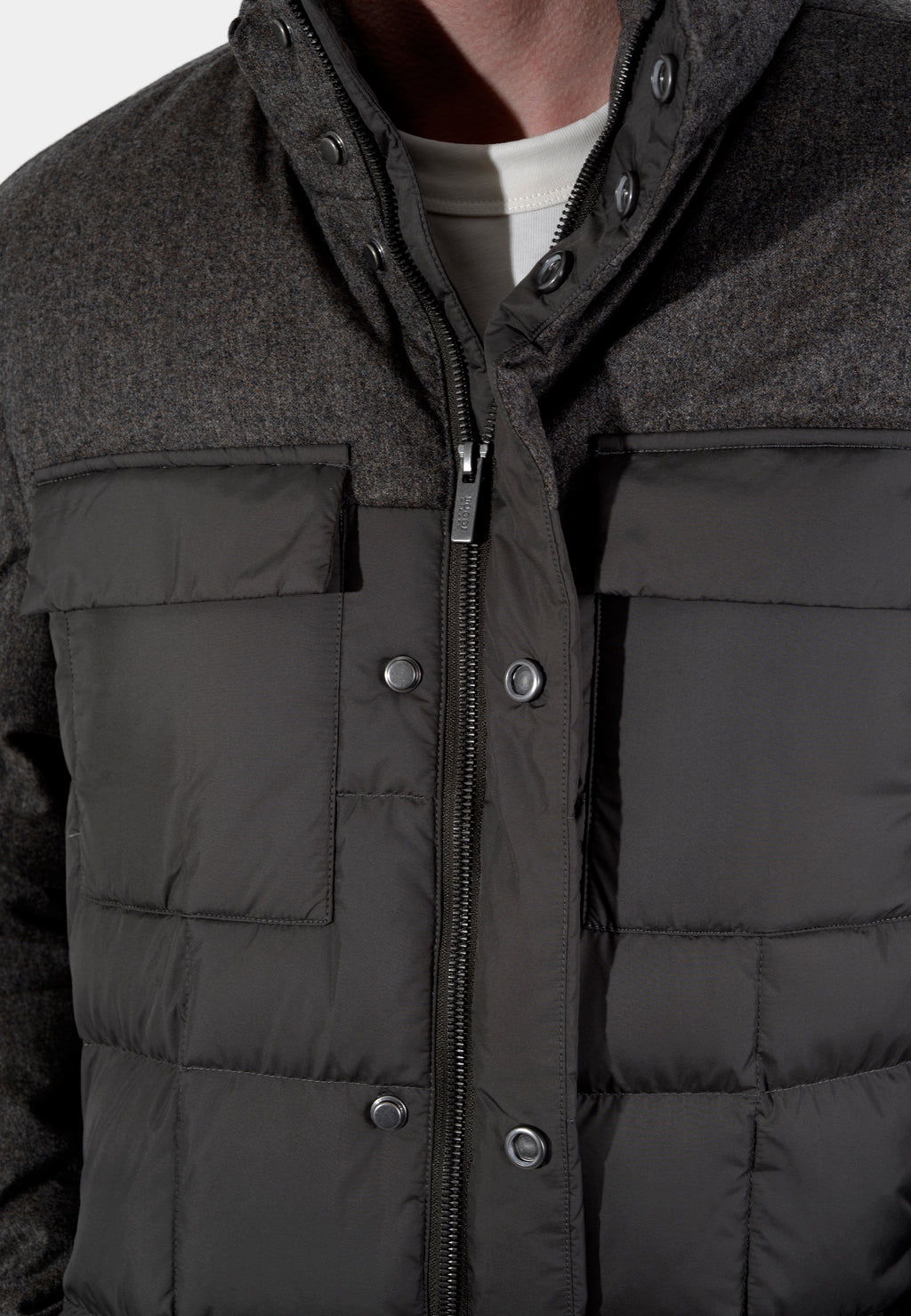 CHAQUETA BOGGI CAFE POLIESTER (23A012103)