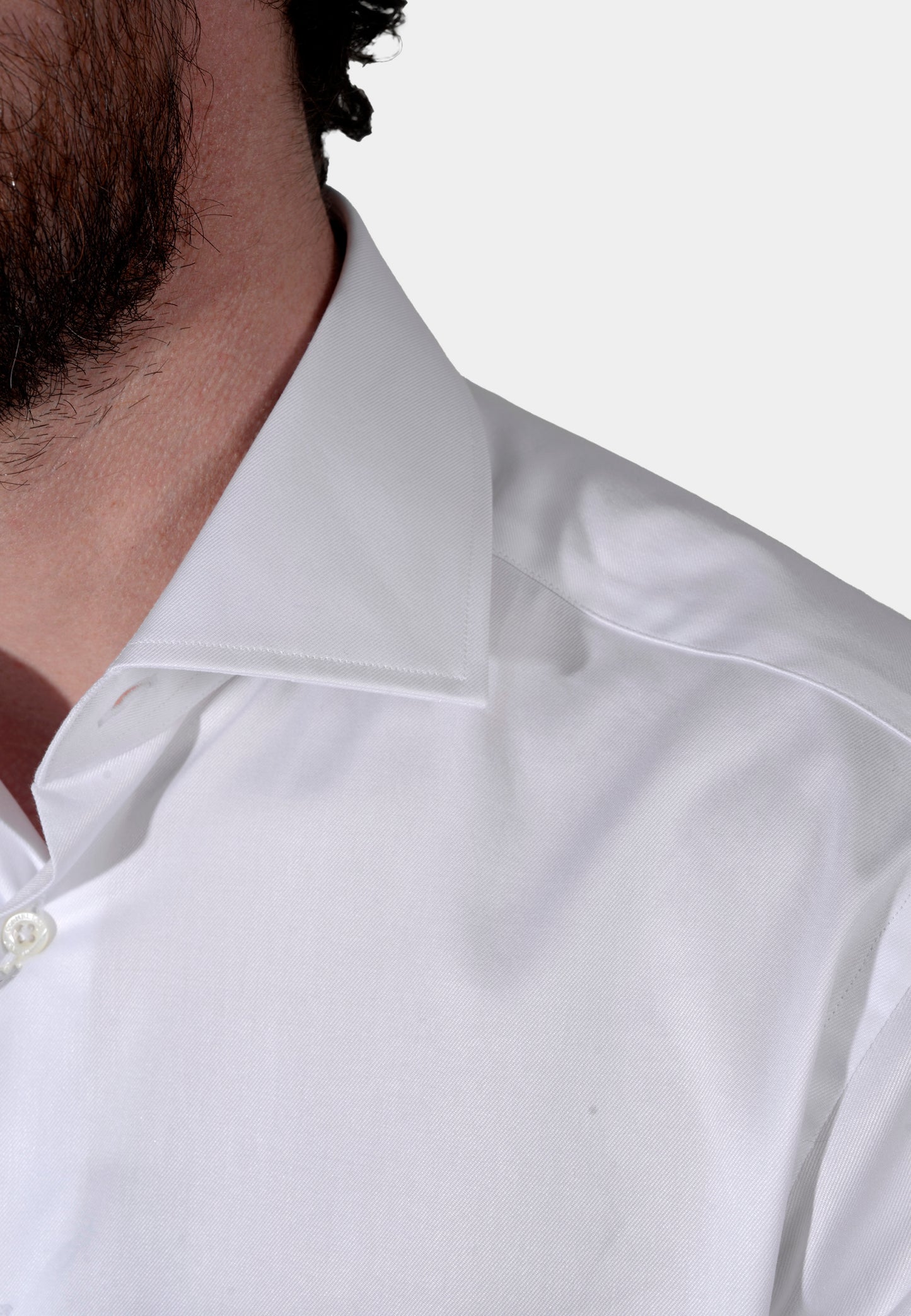 CAMISA CORNELIANI + PAÑUELO BLANCO ALGODON (91P100-3111620-028)