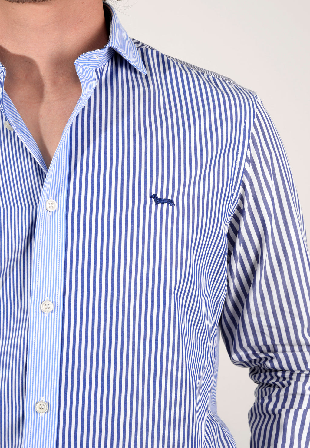 CAMISA HARMONT AZUL RYS ALGOD (CRK008012538I-805)
