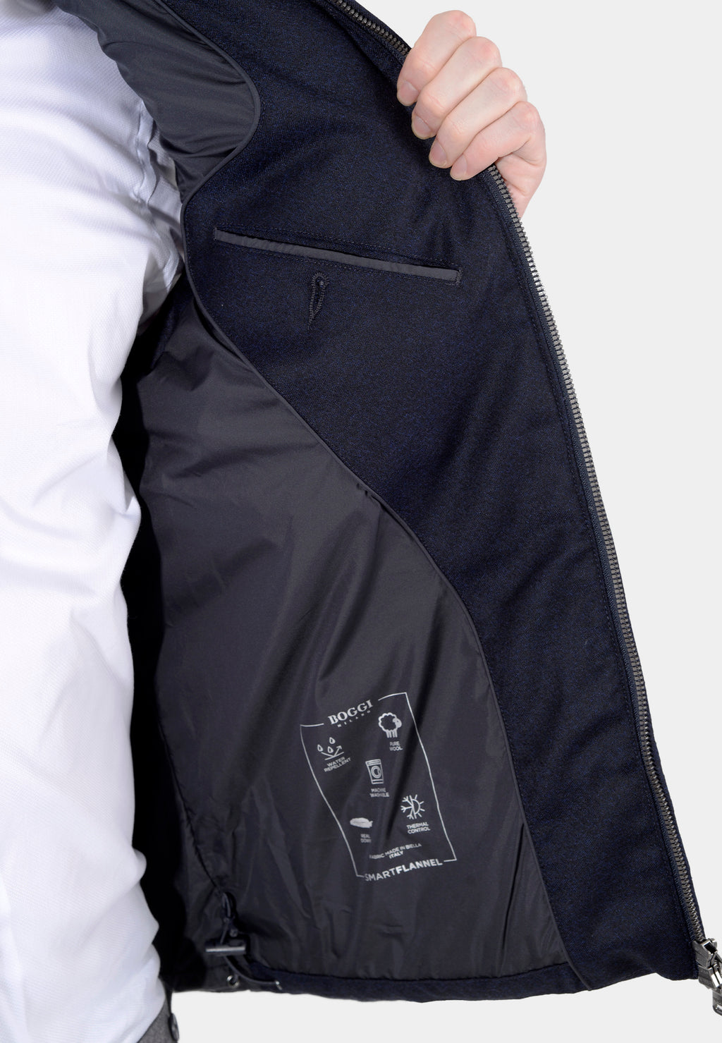 Chaleco Azul Marino Hombre B.M.