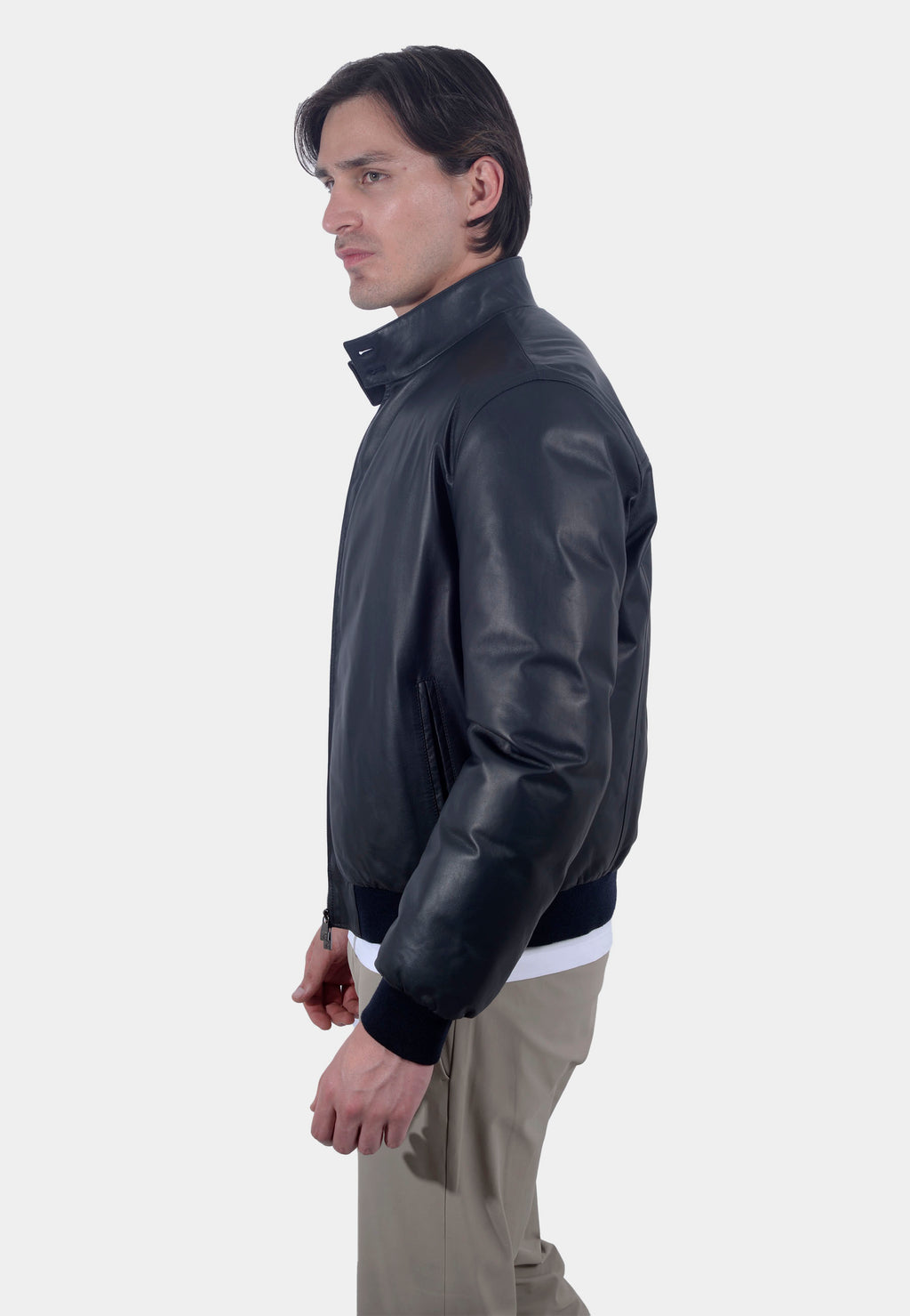 CHAQUETA PIEL CORNELIANI AZUL CUERO (90L5E8-2820105-001)