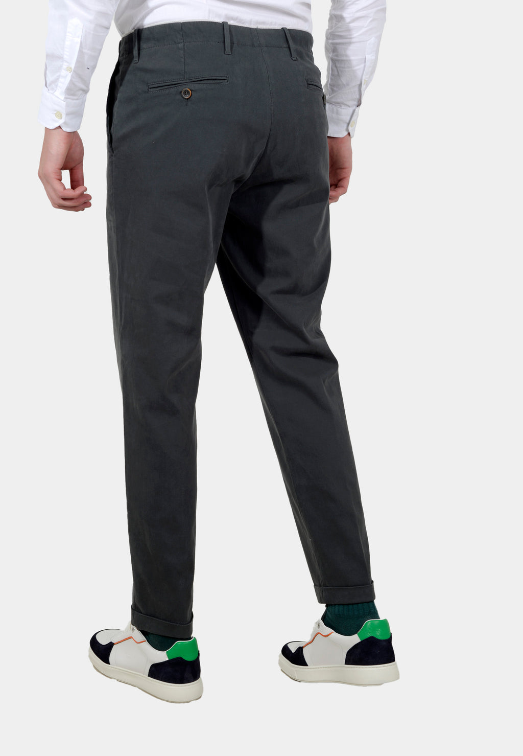 Pantalones Gris Slim Fit H&B