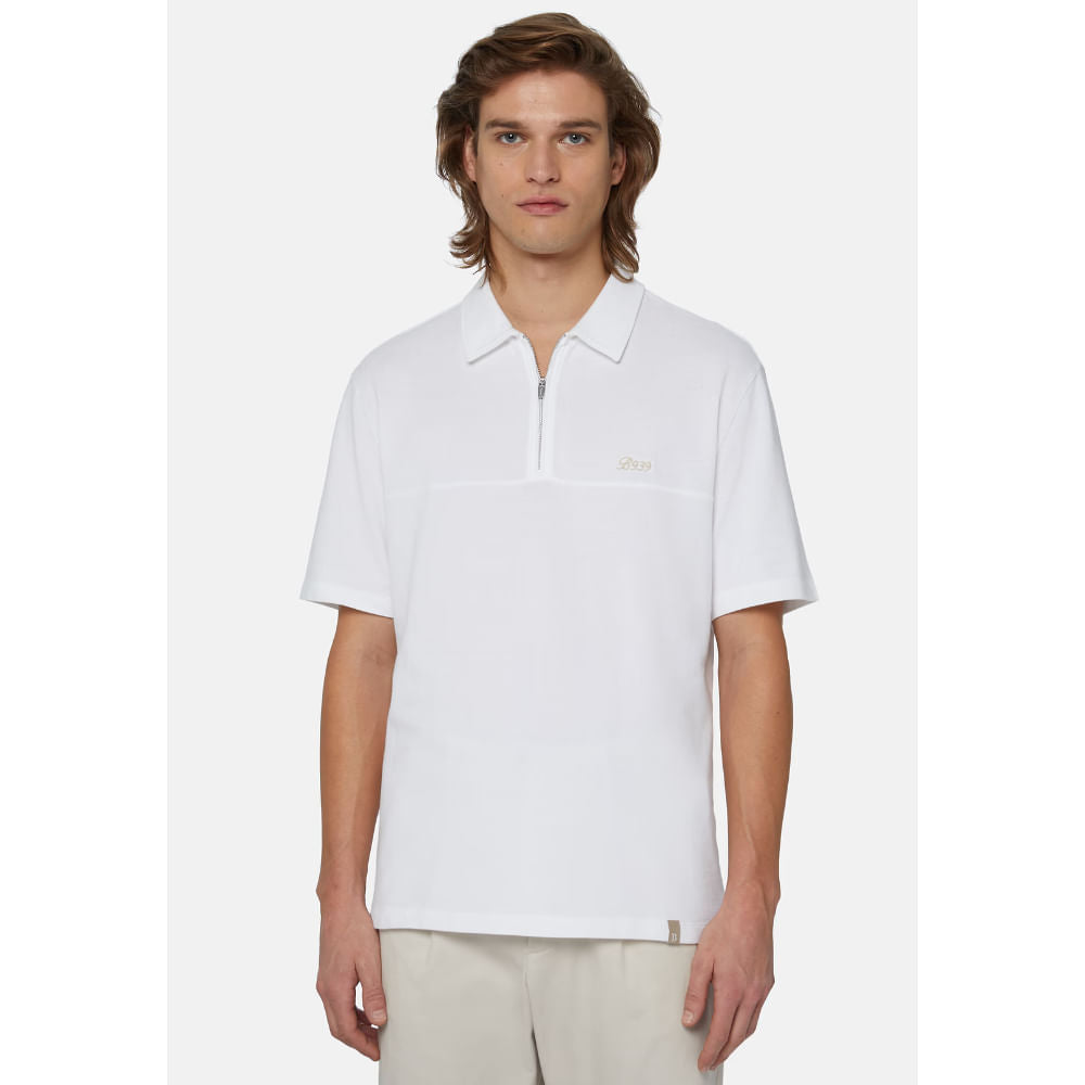 CAMISETA POLO BOGGI BLANCO ALGODON (24P003401)