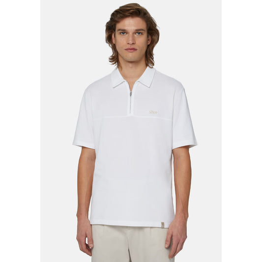 CAMISETA POLO BOGGI BLANCO ALGODON