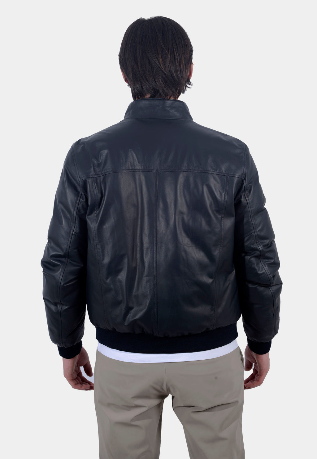 CHAQUETA PIEL CORNELIANI AZUL CUERO (90L5E8-2820105-001)