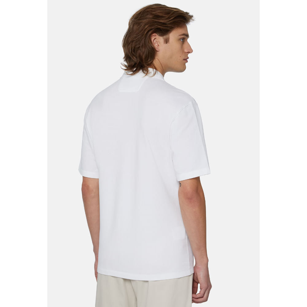 CAMISETA POLO BOGGI BLANCO ALGODON (24P003401)