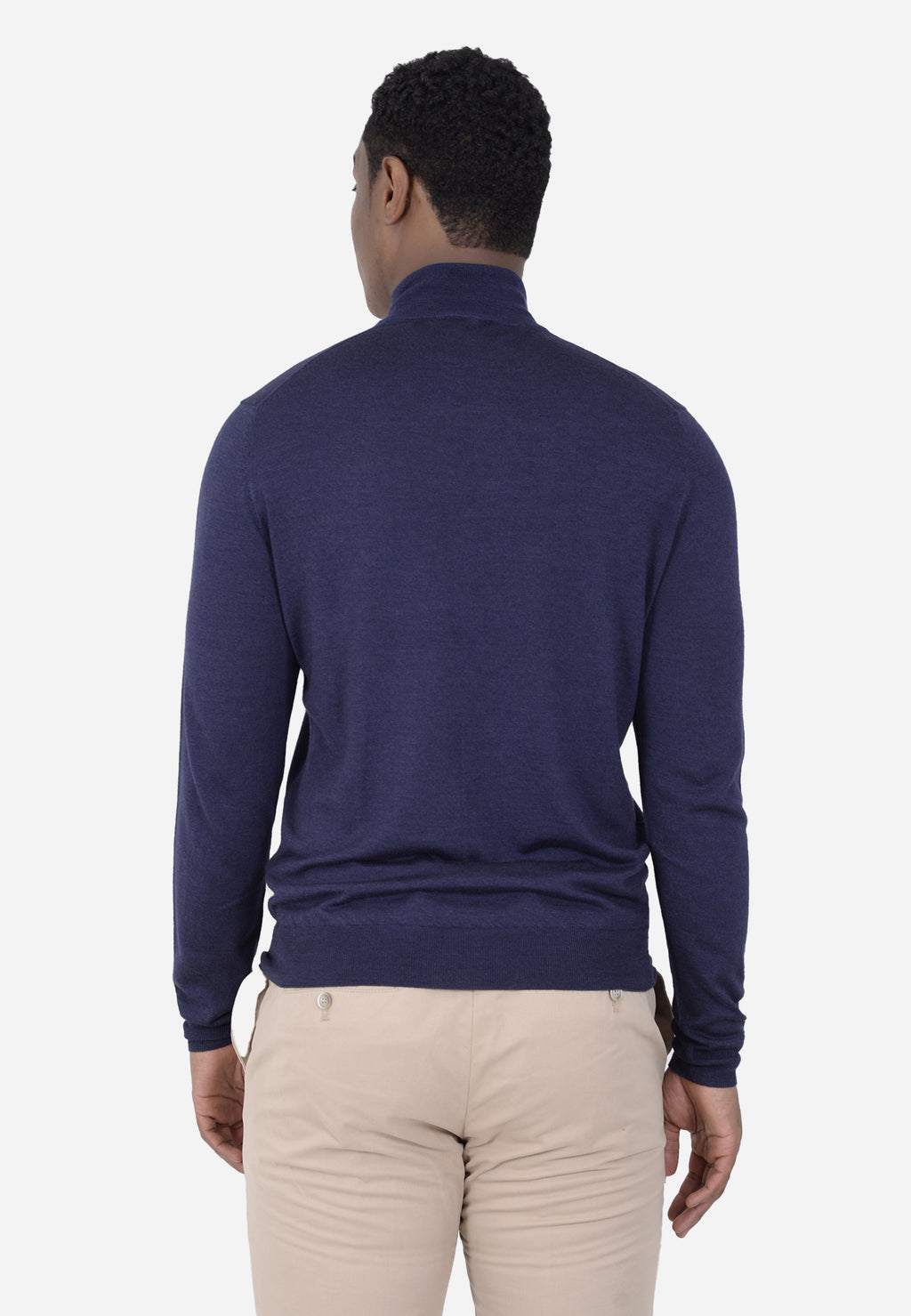 SWETER HACKETT AZUL OSC ALGODN-CASHEMER (HM702925-595)