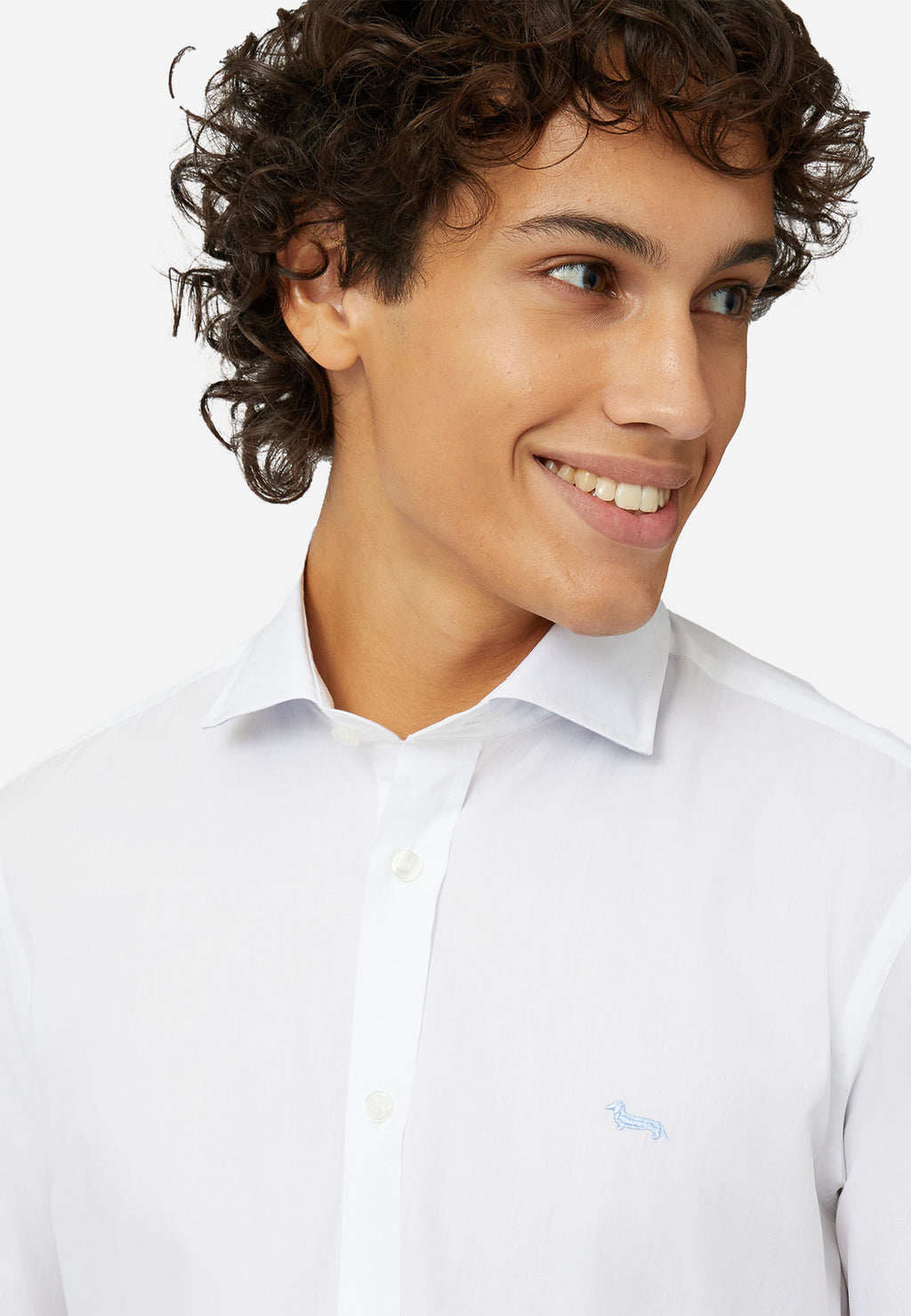 CAMISA SPORT HARMONT & BLAINE BLANCO ALGODON (CNM011012978I-100)