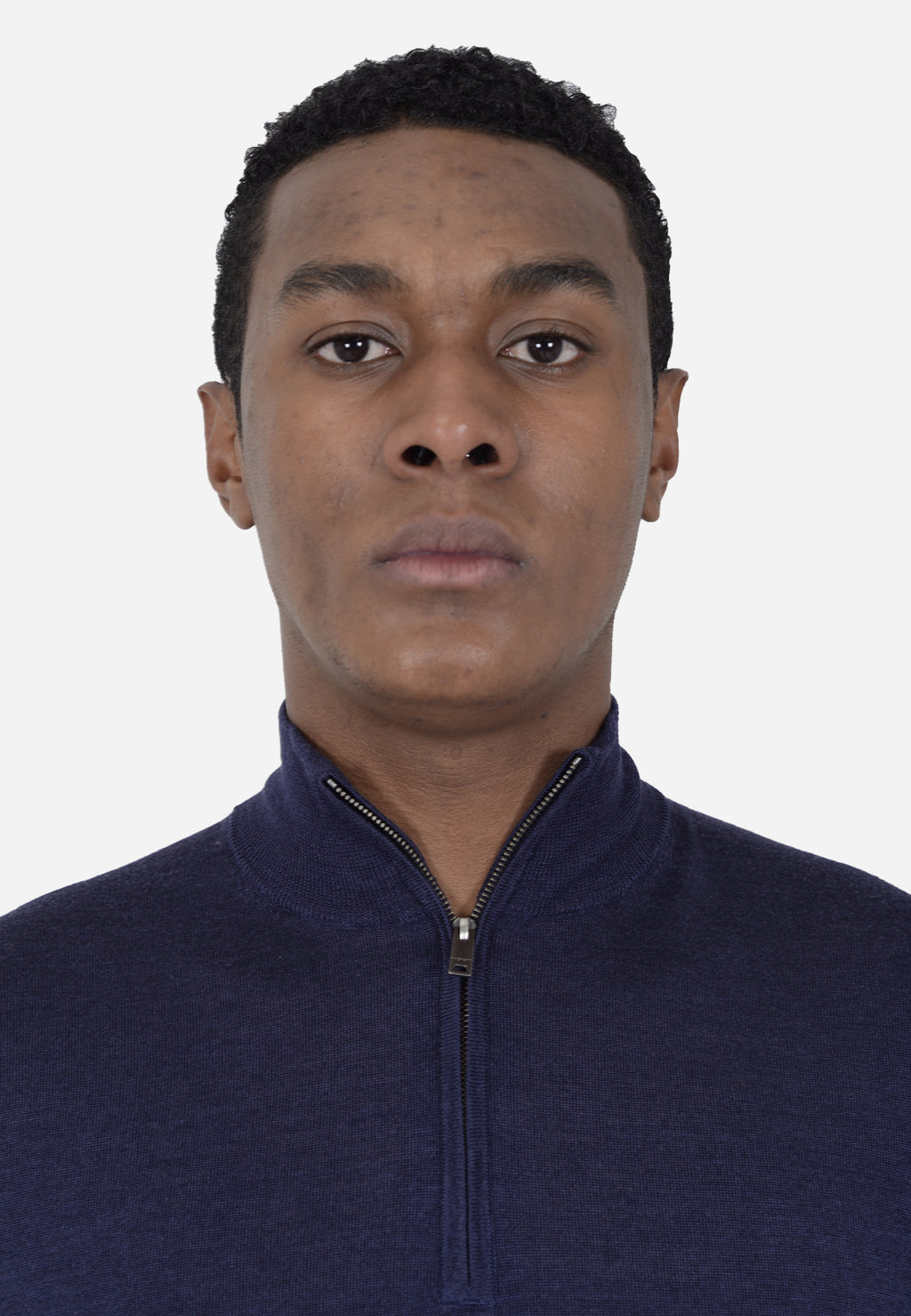 SWETER HACKETT AZUL OSC ALGODN-CASHEMER (HM702925-595)