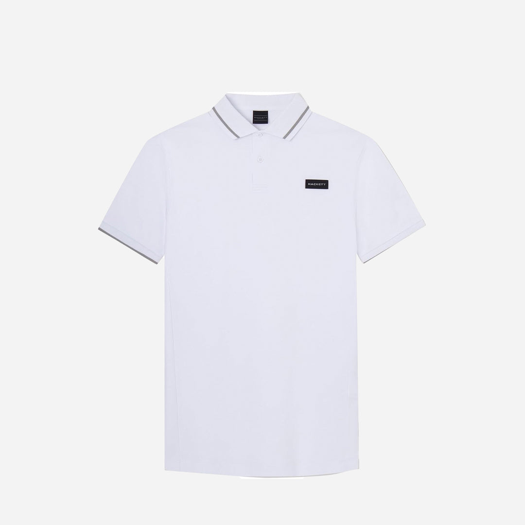 CAMISETA POLO HACKETT LONDON BLANCO ALGODON (HM563230-800)