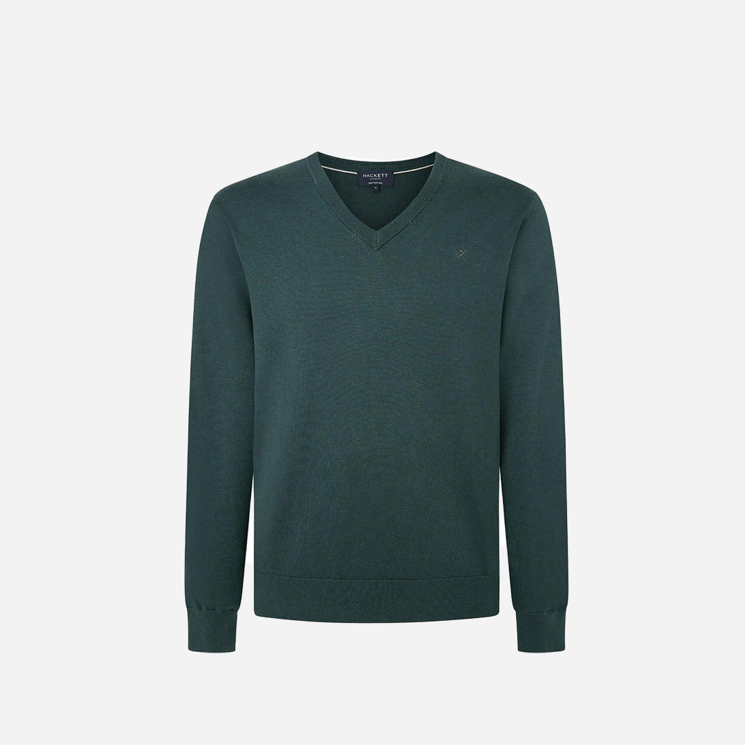 SWETER HACKETT LONDON VERDE ALG + SEDA (HM703083-670)