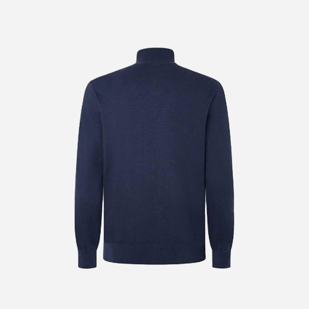 SWETER HACKETT LONDON AZUL ALG + SEDA (HM703084-564)