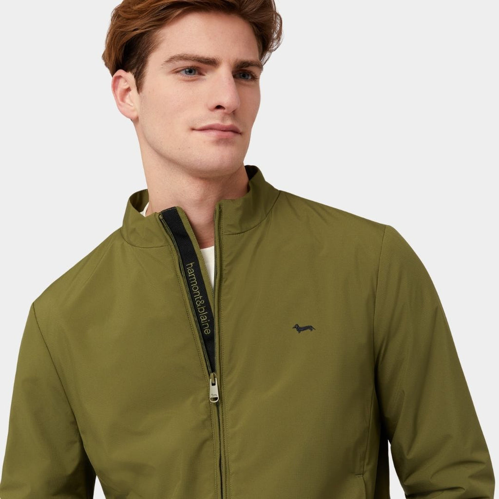 CHAQUETA HARMONT & BLAINE VERDE POLIESTER (K0L2230405982-601)