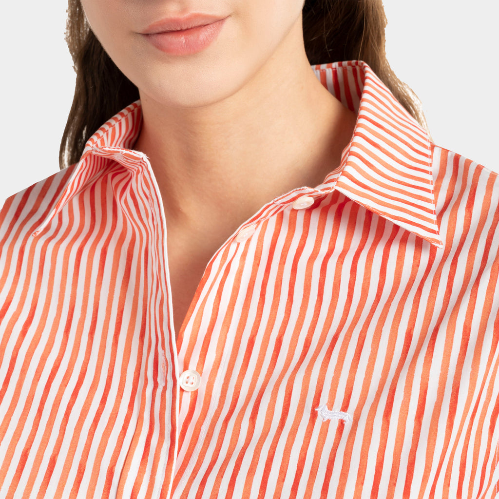 BLUSA HARMONT DAMA RYAS ANARANJA ALGODON (C0JDA5012385-401)