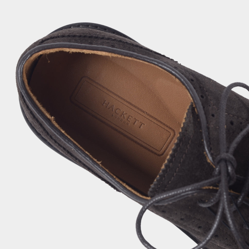 ZAPATO HACKETT CAFE 100% COW SUEDE