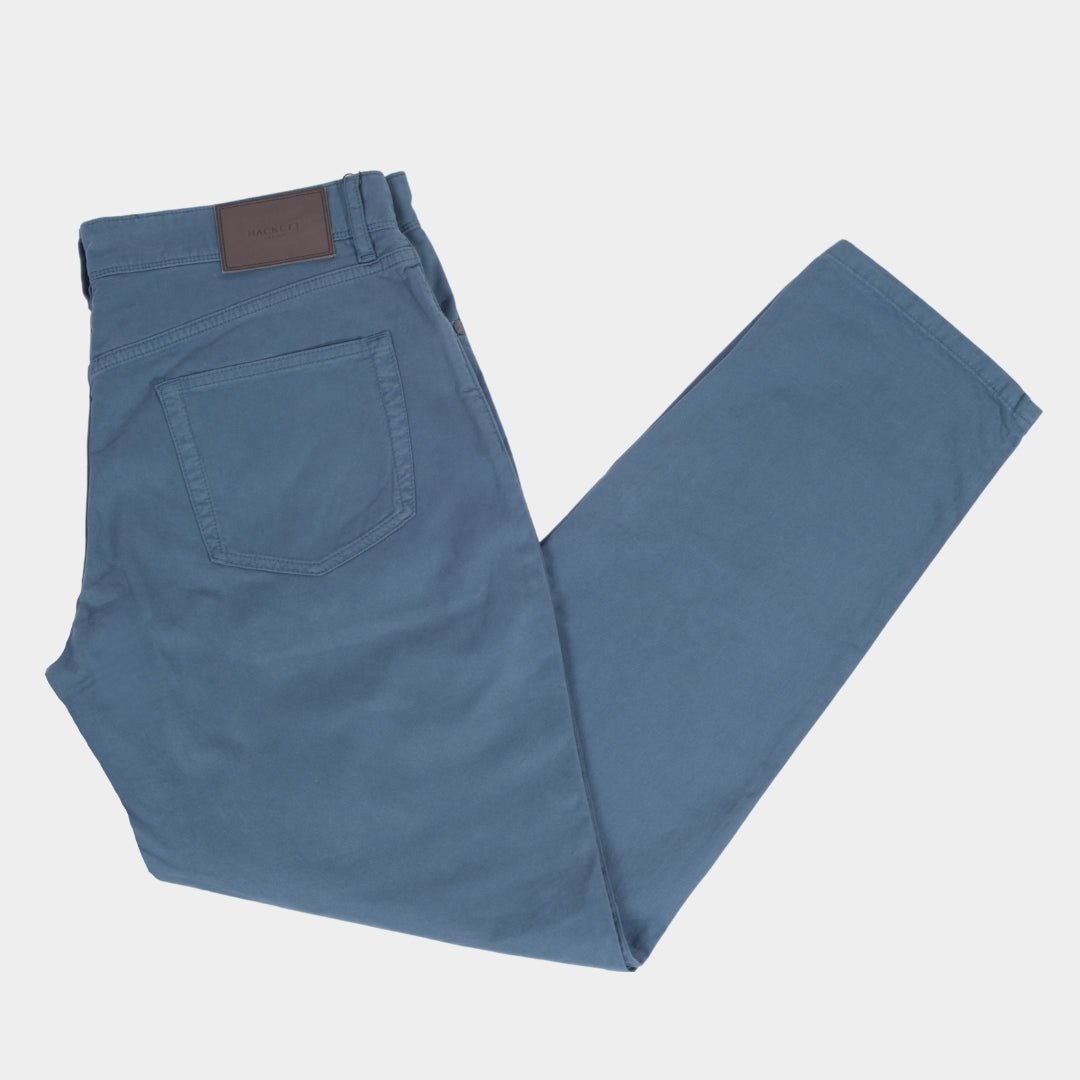 PANTALON HACKETT AZUL 99% COTTON, 1% ELASTANE