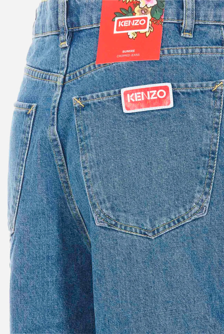 JEANS KENZO DAMA AZUL ALGODON (FC62DP2039IB-67)