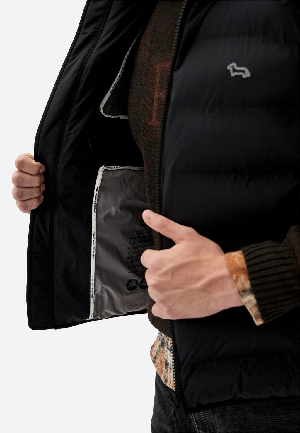CHALECO HARMONT & BLAINE NEGRO PA (K0M2090405862)