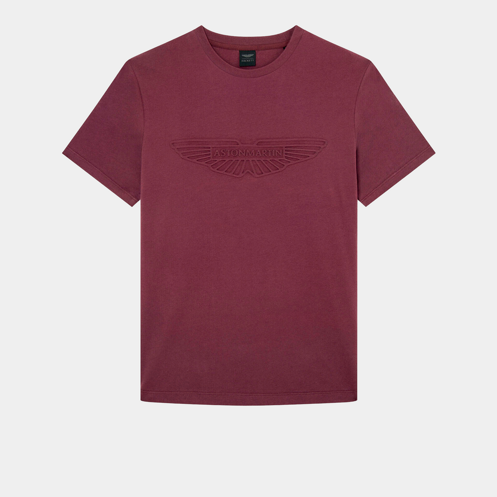 CAMISETA T-SHIRTS HACKETT VINOTINTO 100% COTTON (HM500757-294)