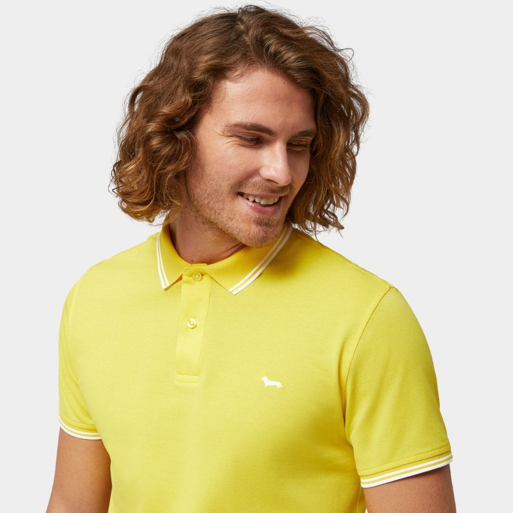 CAMISETA POLO HARMONT & BLAINE AMARILLO ALGODÓN (LNL010021148-303)