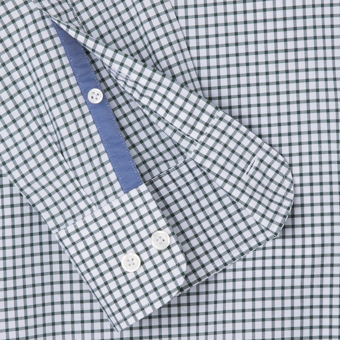 Camisa de Cuadros Clásica Azul H.L.