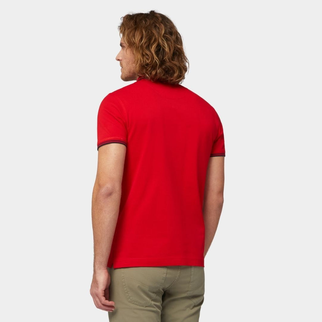 CAMISETA POLO HARMONT & BLAINE ROJO ALGODÓN (LNL010021148-501)