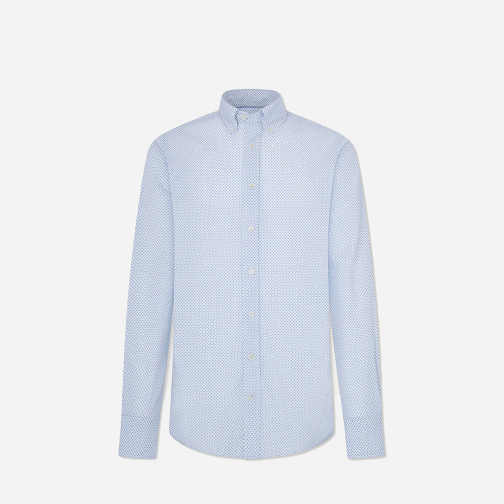 CAMISA SPORT HACKETT LONDON BLANCO FIG ALGODON (HM309828-8AM)