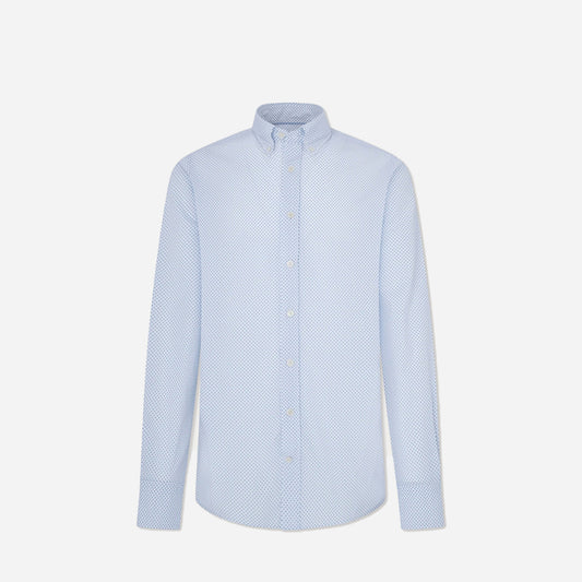 CAMISA SPORT HACKETT LONDON BLANCO FIG ALGODON (HM309828-8AM)