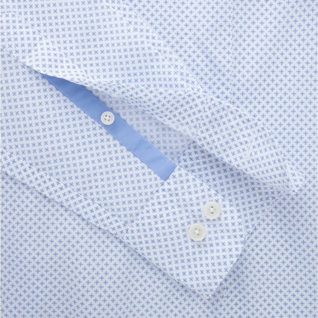 CAMISA SPORT HACKETT LONDON BLANCO FIG ALGODON (HM309828-8AM)
