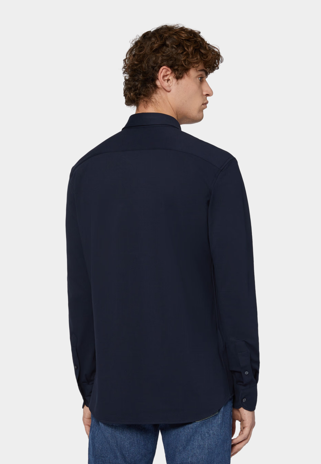 CAMISA SPORT  BOGGI AZUL ALG + POLI + ELAS