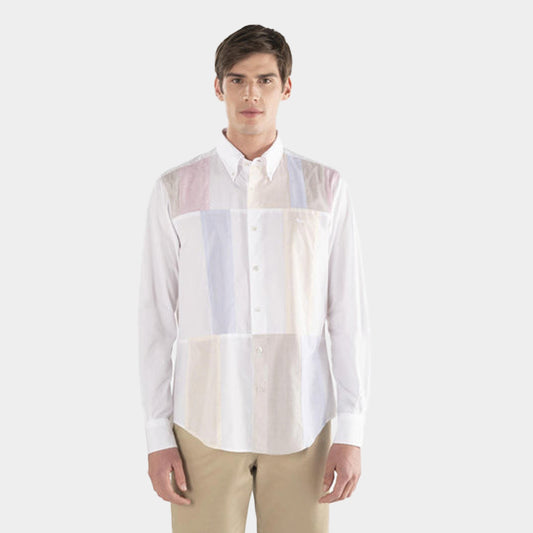 CAMISA HARMONT PATCH, 100 BIANCO (CRJ929011759B-100)