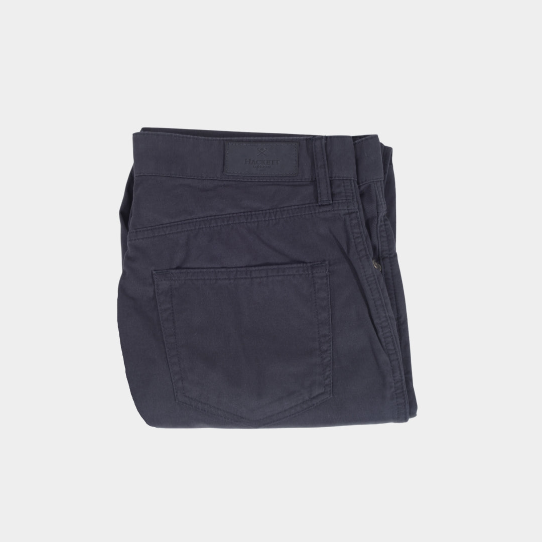 PANTALON HACKETT AZUL 99% COTTON, 1% ELASTANE