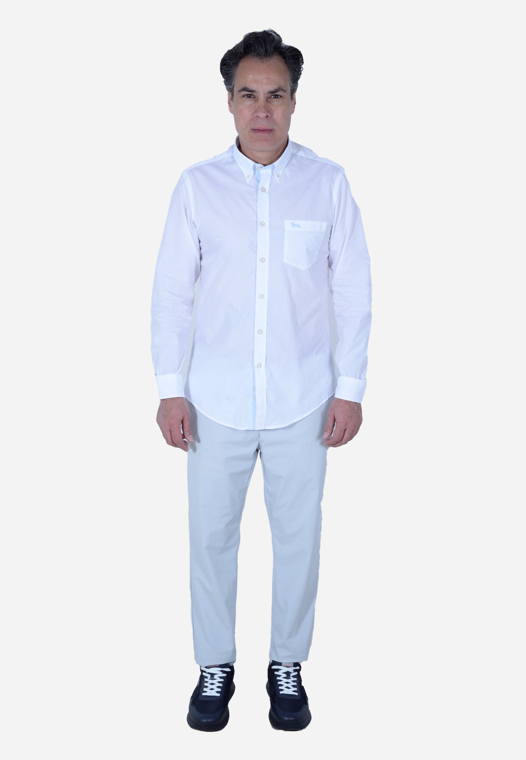 CAMISA HARMONT & BLAINE BLANCO ALGODÓN (CNL997011759M-100)