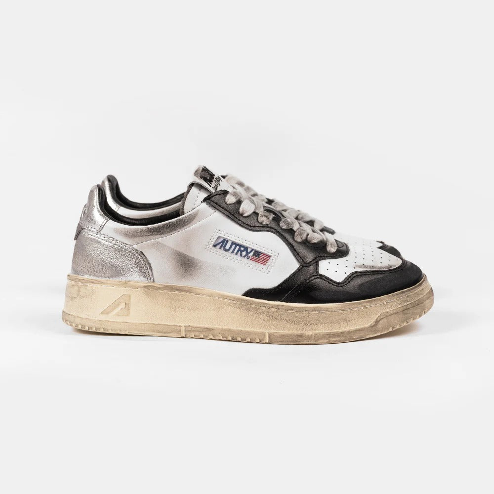 Tenis Medalist Low Super Vintage Blanco/Negro