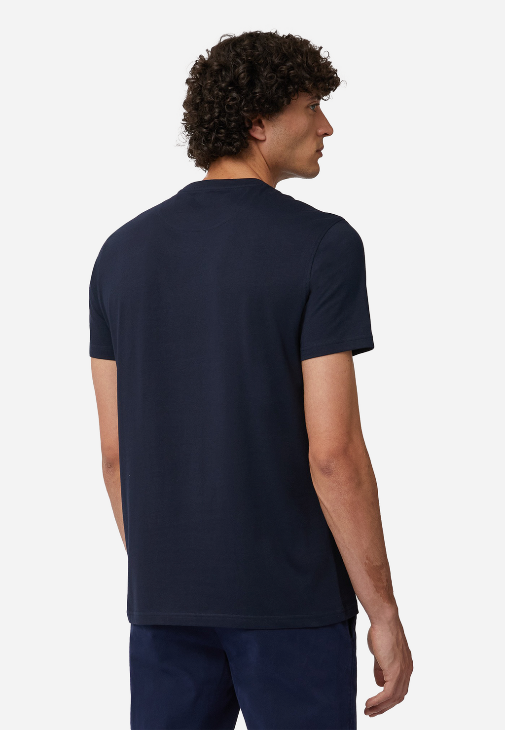 CAMISETA-TSHIRT HARMONT & BLAINE AZUL ALGODON (IRM003021055R)