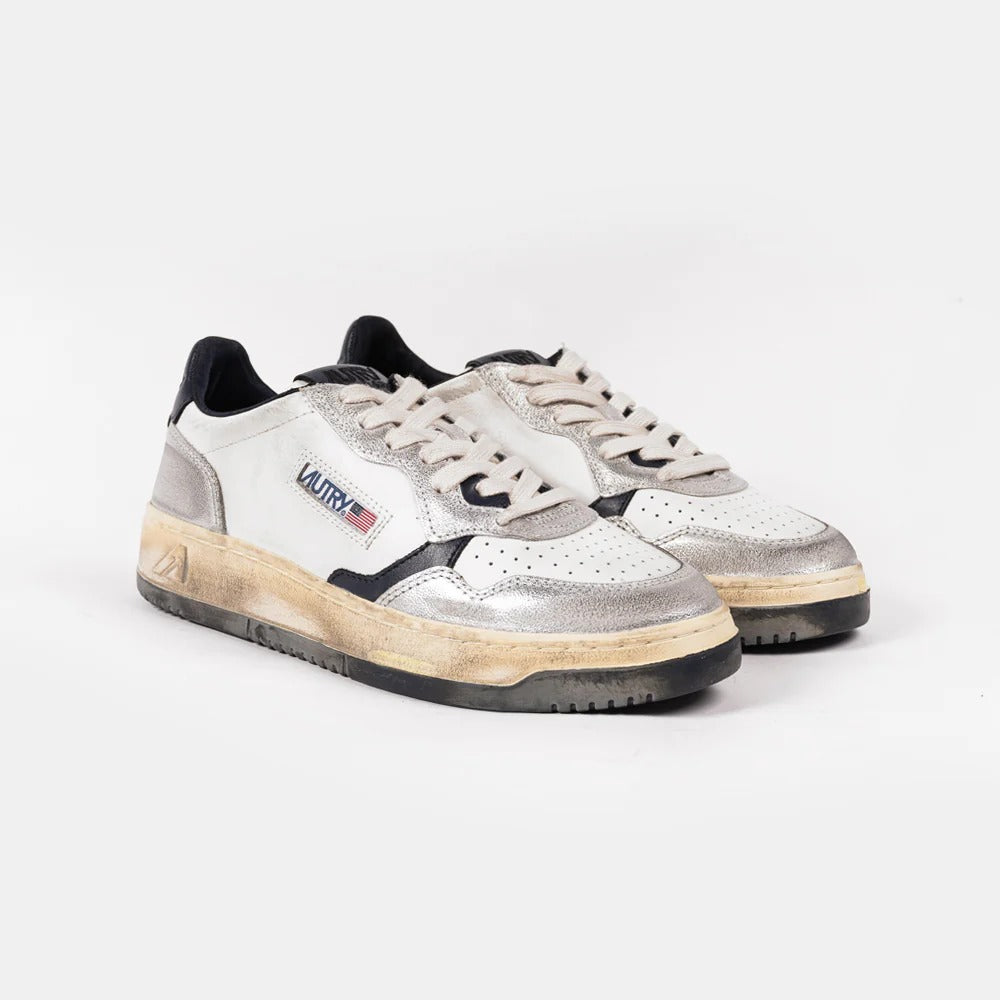 Tenis Medalist Low Super Vintage Blanco/Negro