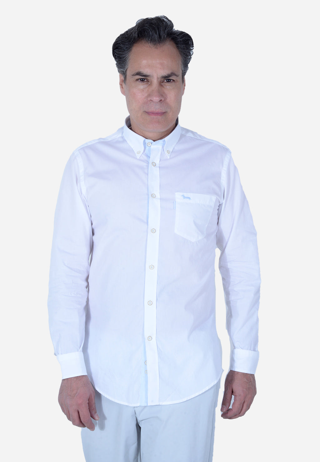 CAMISA HARMONT & BLAINE BLANCO ALGODÓN (CNL997011759M-100)