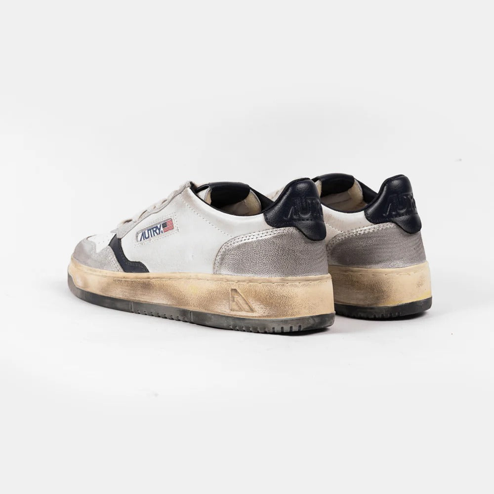 Tenis Medalist Low Super Vintage Blanco/Negro